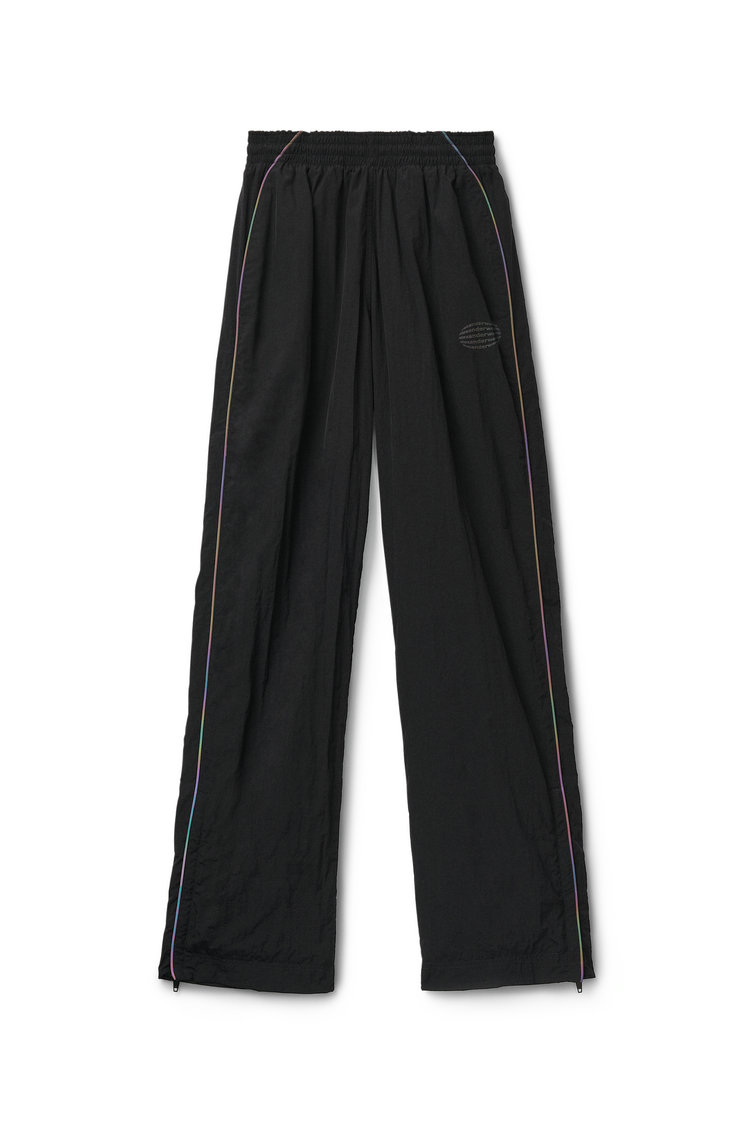 TRACK PANT IN HEAVY WASHED NYLON